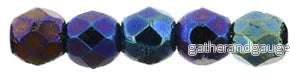 Tjeckiska Firepolish – Iris Blue 2,5mm 50-pack Tjeckiska Firepolish – Iris Blue 2,5mm 50-pack