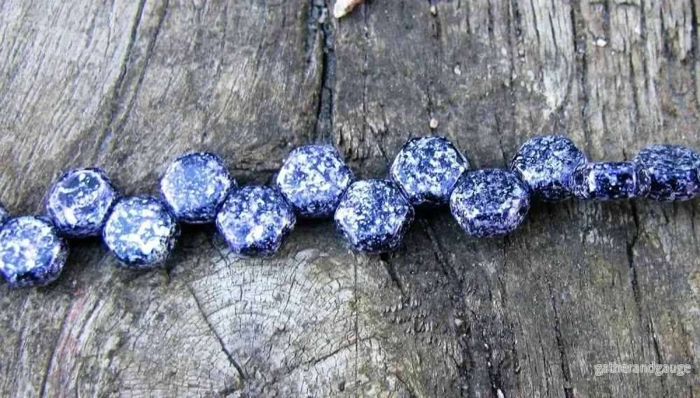Honeycomb - Tweedy Violet 6mm, 1 sträng