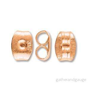 Cymbal Element - Ear back Rose gold plated 2-pack