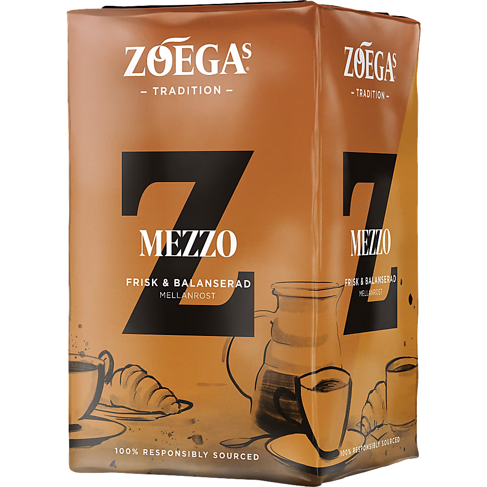 ZOÉGAS Bryggkaffe Mezzo 450g ZOÉGAS Bryggkaffe Mezzo 450g