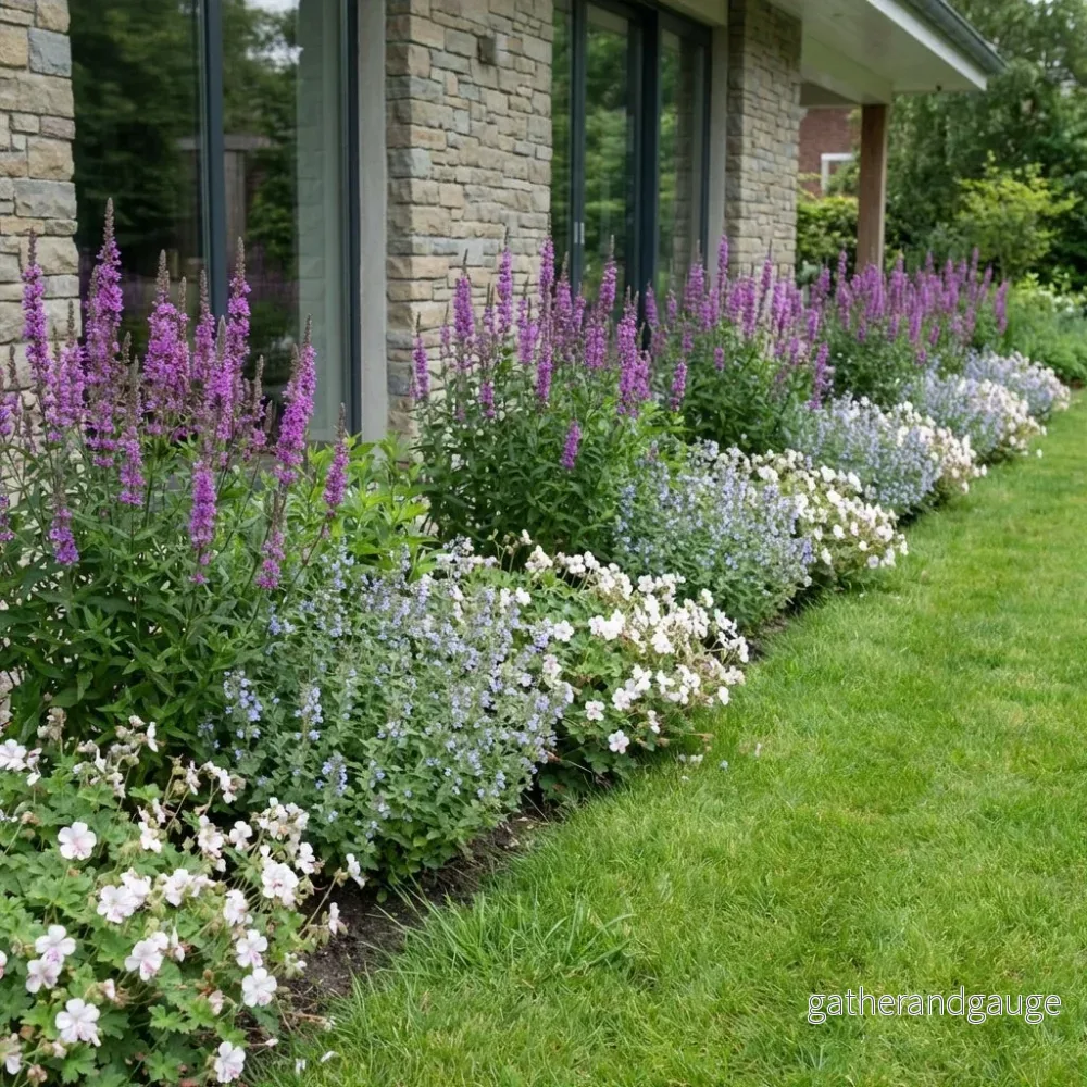 Pack Façade Plein Soleil Rose & Blanc – 18 plantes