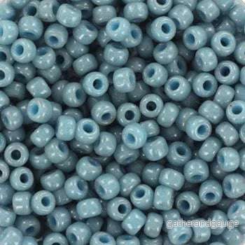 Miyuki Seed Beads – Duracoat Opaque Moody Blue 8/0, 10 gram Miyuki Seed Beads – Duracoat Opaque Moody Blue 8/0, 10 gram
