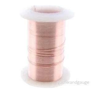 Wire Elements 28Ga - Roséguldfärgad Non Tarnish 1 rulle