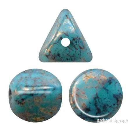 Ilos® Par Puca® - Opaque Green Turquoise Bronze, 10 gram