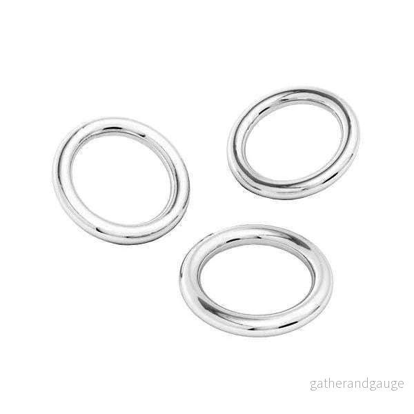 Motringar 925 Silver – 6.4×0.7mm, 10-pack