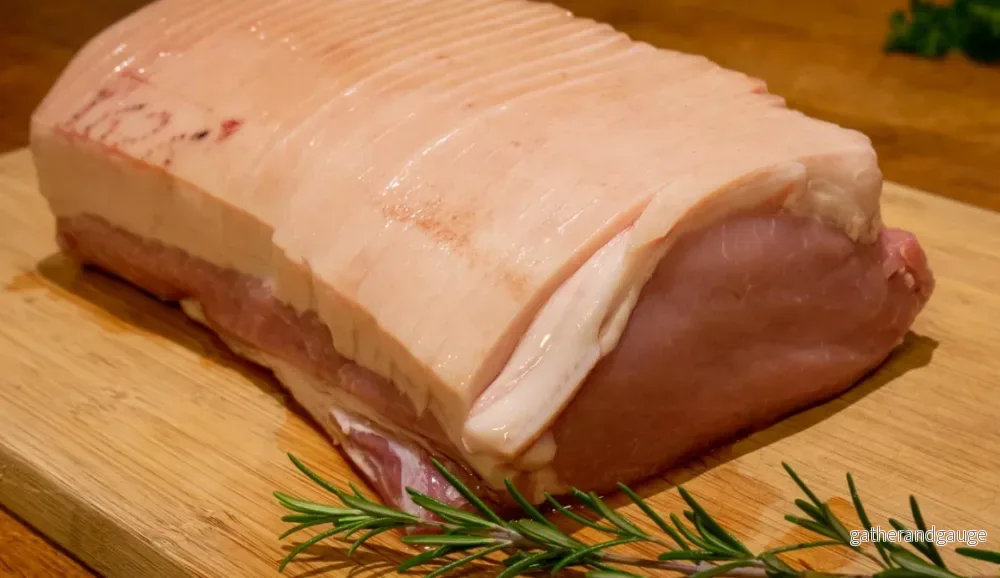 Fläskestek med svål ribbad ca 1500g