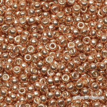 Miyuki Seed Beads - Galvanized Light Beige 11/0, 10 gram