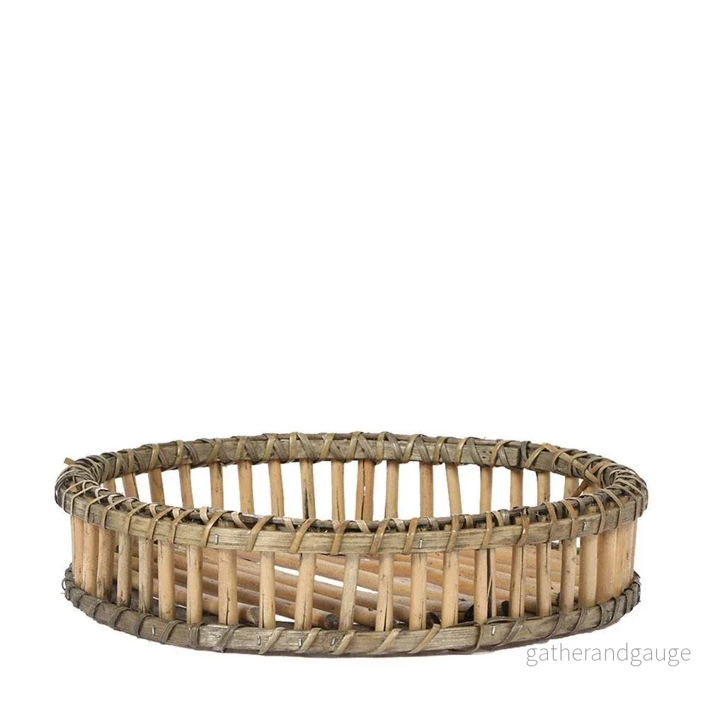 Dekorationsbricka i bambu