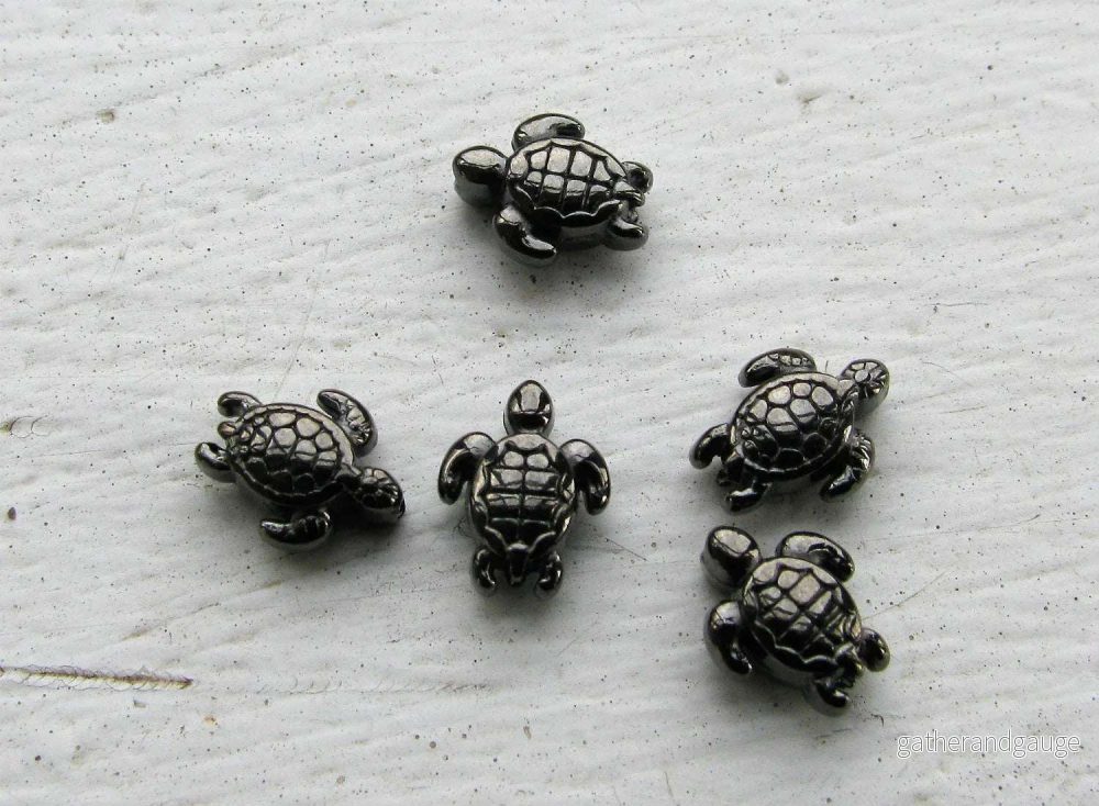 Mellandel Gunmetalfärgad – Sköldpadda 5-pack Mellandel Gunmetalfärgad – Sköldpadda 5-pack