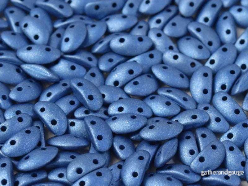Mobyduo® – Metallic Sea Blue 3x8mm 25-pack Mobyduo® – Metallic Sea Blue 3x8mm 25-pack