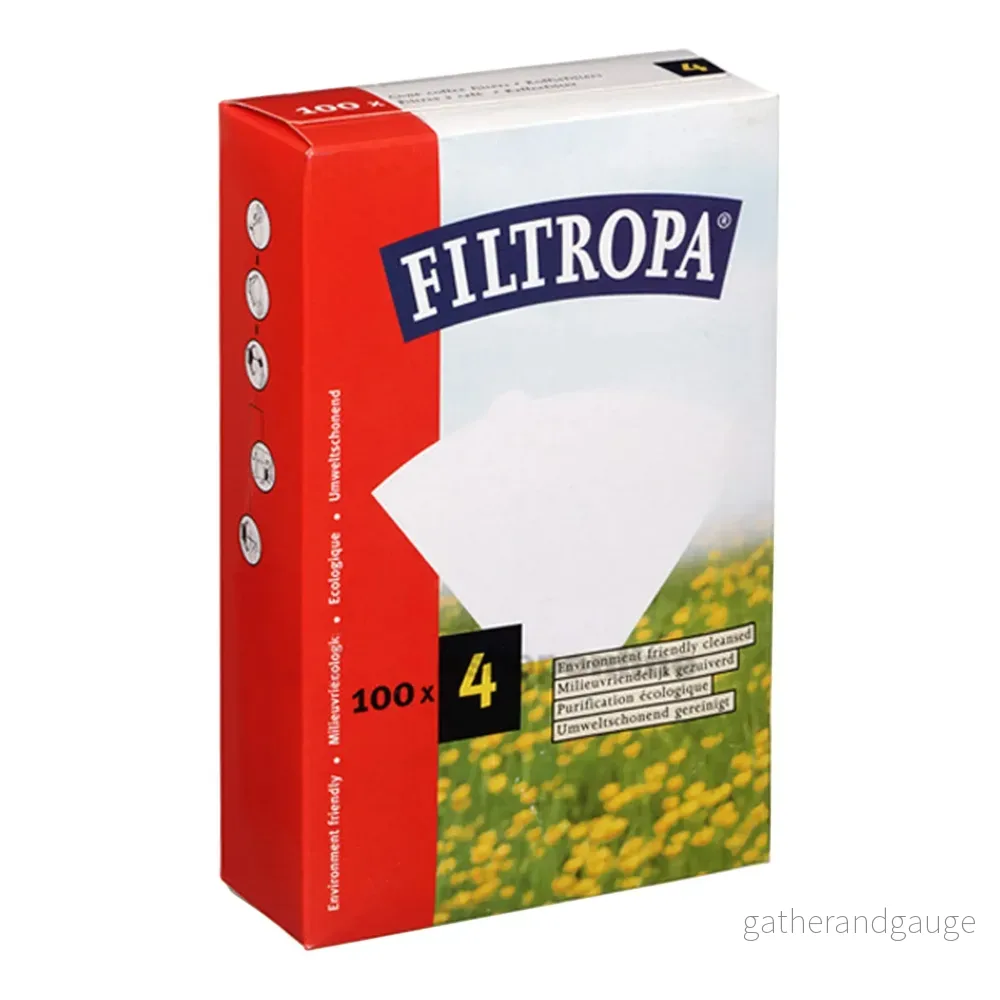 Filter paper Melitta style Unbleached 1×4 100pcs Filter paper Melitta style Unbleached 1×4 100pcs