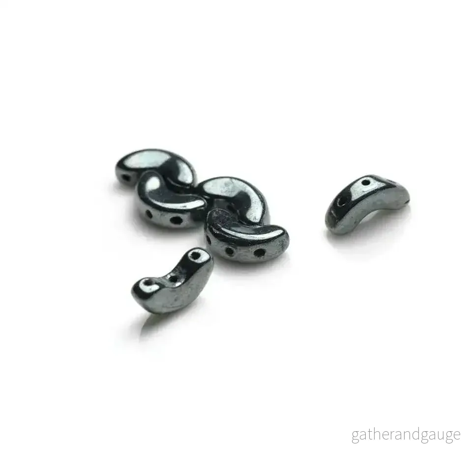 Arcos® par Puca® – Jet Hematite, 10 gram Arcos® par Puca® – Jet Hematite, 10 gram