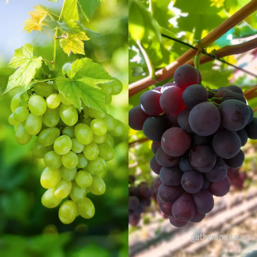 Vinrankor (Vitis vinifera) ’Vanessa & Himrod’