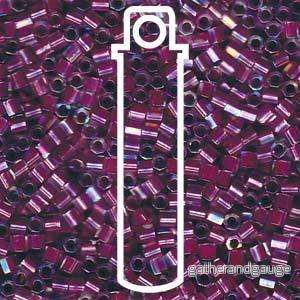 Miyuki Delica Hexcut – Lined Magenta AB 8/0 6,8gram Miyuki Delica Hexcut – Lined Magenta AB 8/0 6,8gram