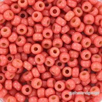 Miyuki Seed beads – Duracoat Opaque Light Watermelon 8/0, 10 gram