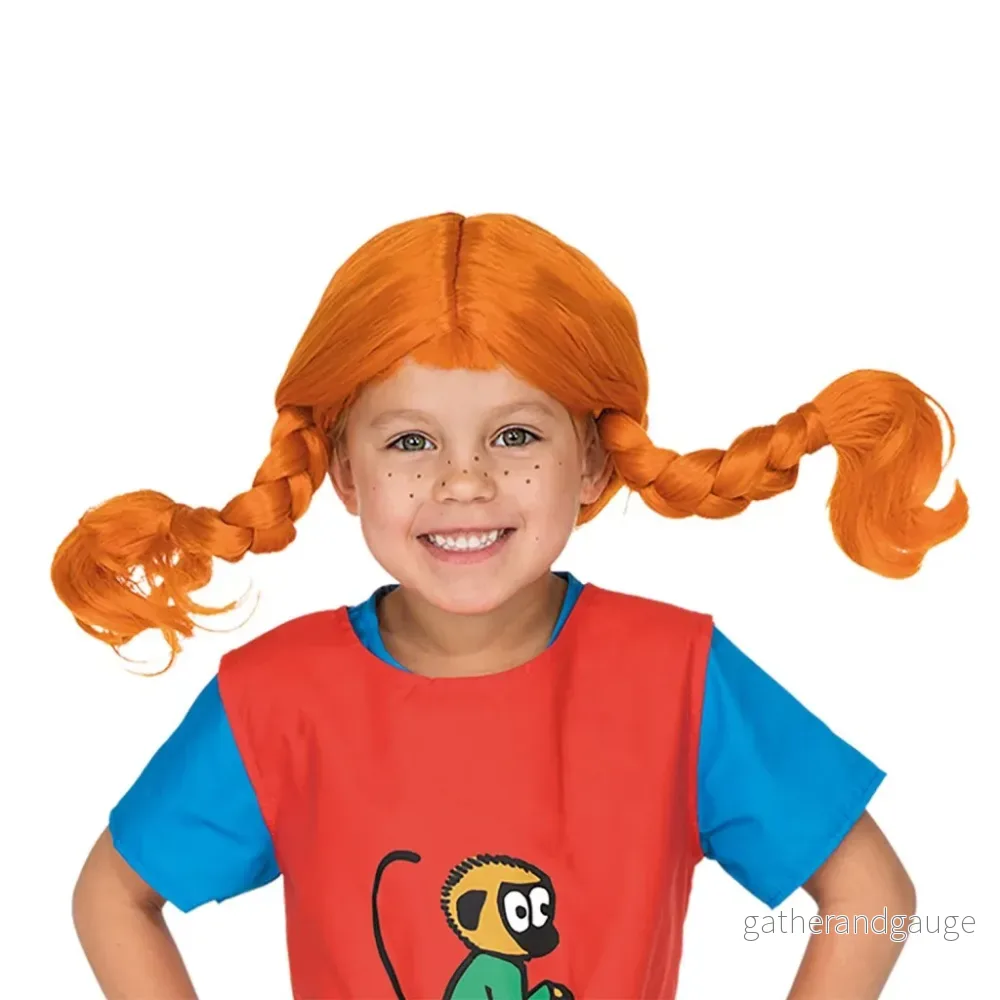 Pippi Långstrump Peruk Pippi Långstrump Peruk