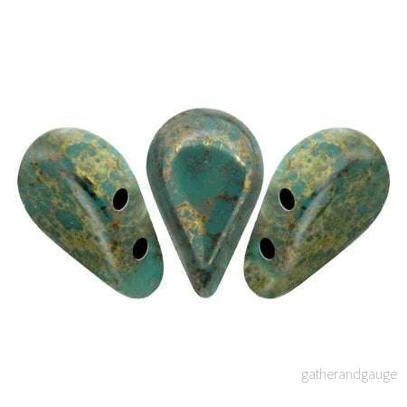 Amos® par Puca® - Opaque Green Turquoise Bronze, 10 gram