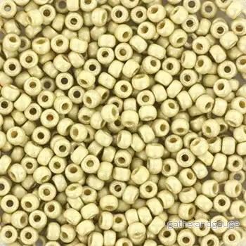 Miyuki seed beads - Duracoat Matte Silver 11/0, 10 gram