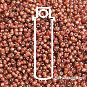 Miyuki seed beads – Duracoat Silverlined Copper 8/0 – 22 gram Miyuki seed beads – Duracoat Silverlined Copper 8/0 – 22 gram