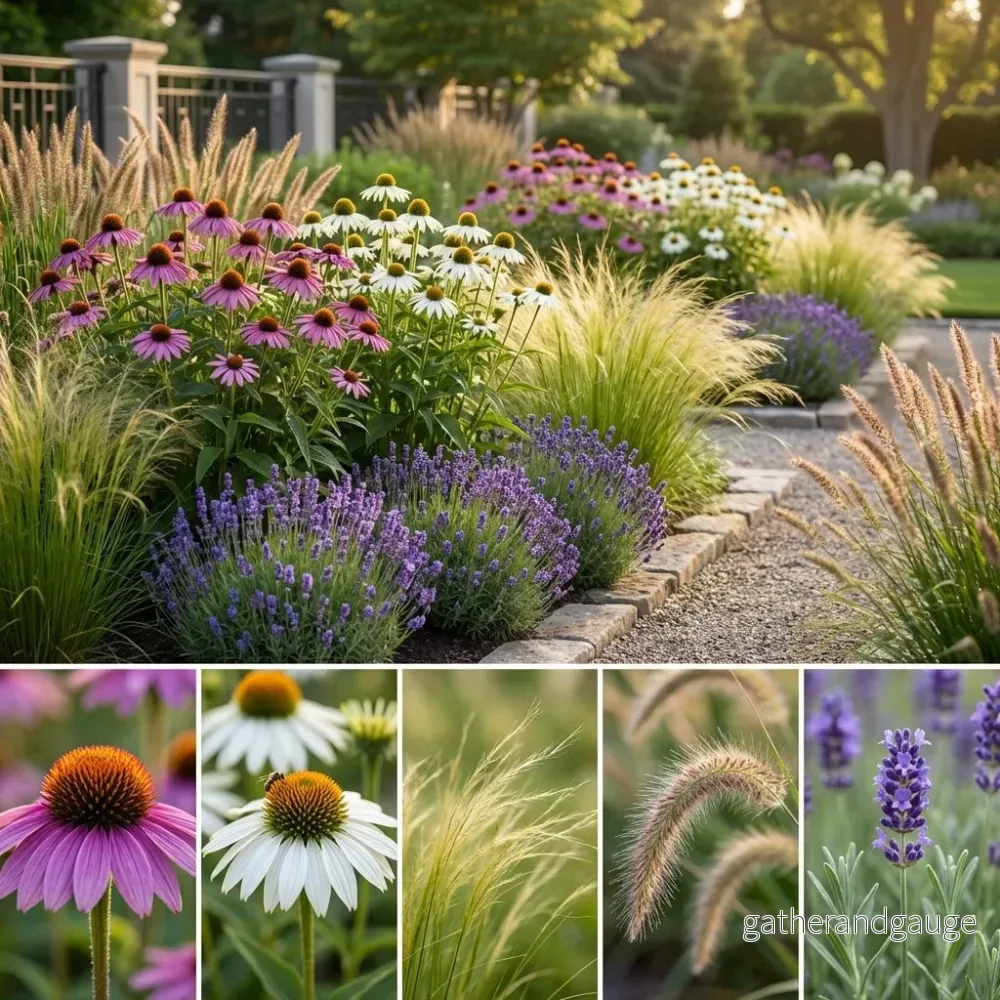 Pack Massif Plein Soleil Rose & Blanc - 30 plantes - Bild 3