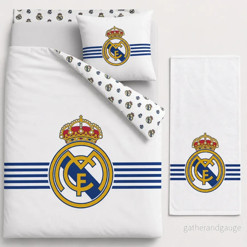 Real Madrid Bäddset & Handduk Real Madrid Bäddset & Handduk