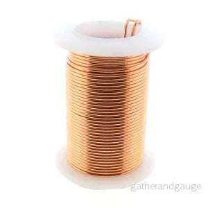 Wire Elements 18 Ga - Kopparfärgad Non Tarnish, 1 Rulle