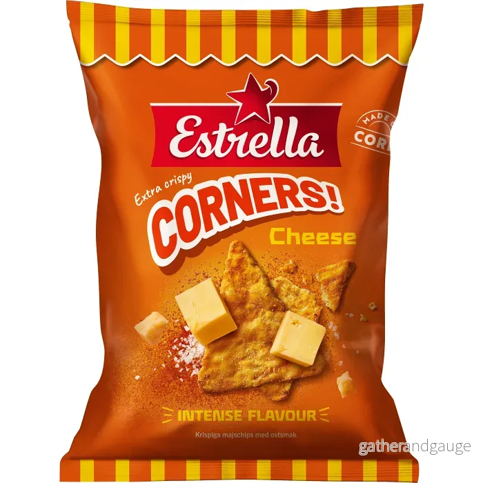 Estrella Chips Corners Cheese 160g
