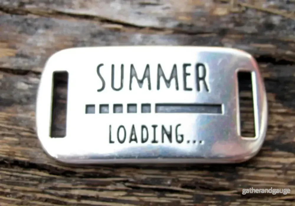 Connector Silverfärgad – Summer Loading 35x18mm 1 styck Connector Silverfärgad – Summer Loading 35x18mm 1 styck
