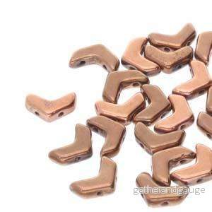 Chevron Duo – Full Capri 10x4mm, 1 sträng Chevron Duo – Full Capri 10x4mm, 1 sträng