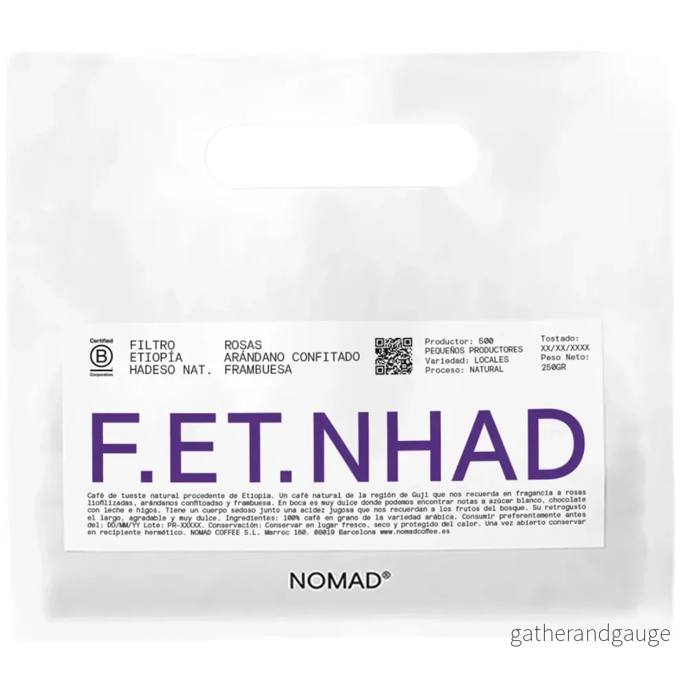 Nomad Coffee - Shakiso Hadeso Etiopien - Brygg - 250g