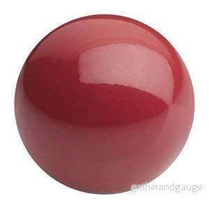 Preciosa Pearl Round – Maxima Cranberry 8 mm, 1 sträng Preciosa Pearl Round – Maxima Cranberry 8 mm, 1 sträng