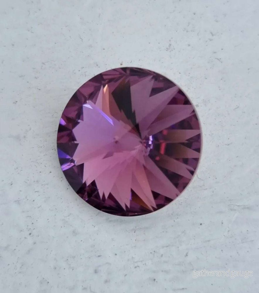 Swarovski Rivoli Crystals – Iris 18mm, 1 styck Swarovski Rivoli Crystals – Iris 18mm, 1 styck