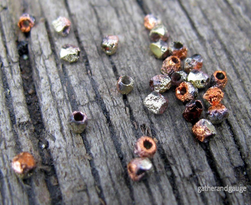 Tjeckiska Firepolish - Etch California Gold Rush, True 2 mm, 2 gram - Bild 2