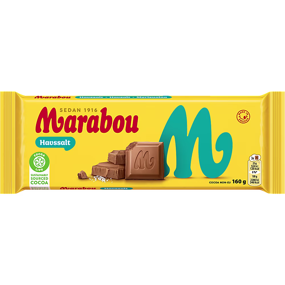 Marabou Havssalt 160g Marabou Havssalt 160g
