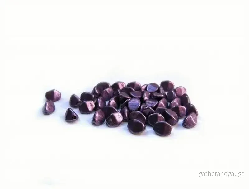 Pinch Bead – Violet 5mm 50 pack Pinch Bead – Violet 5mm 50 pack