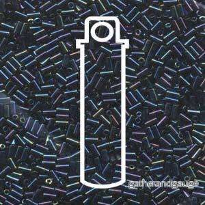 Miyuki Bugle Beads – Blue Iris 3 mm, 19,5 gram