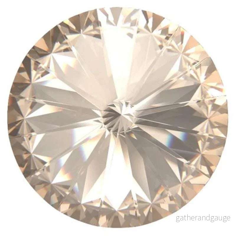 Preciosa Rivoli Maxima – Crystal Argent Flare 12mm, 1 styck Preciosa Rivoli Maxima – Crystal Argent Flare 12mm, 1 styck