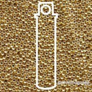 Miyuki Seed Beads - Galvanized Yellow Gold 11/0, 24 gram