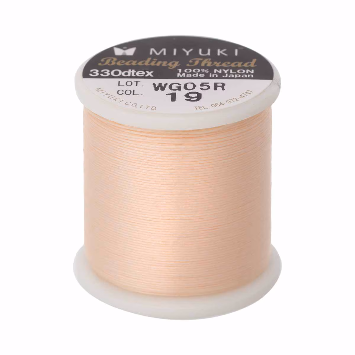 Miyuki Beading thread – Baby Pink, 1 Rulle Miyuki Beading thread – Baby Pink, 1 Rulle
