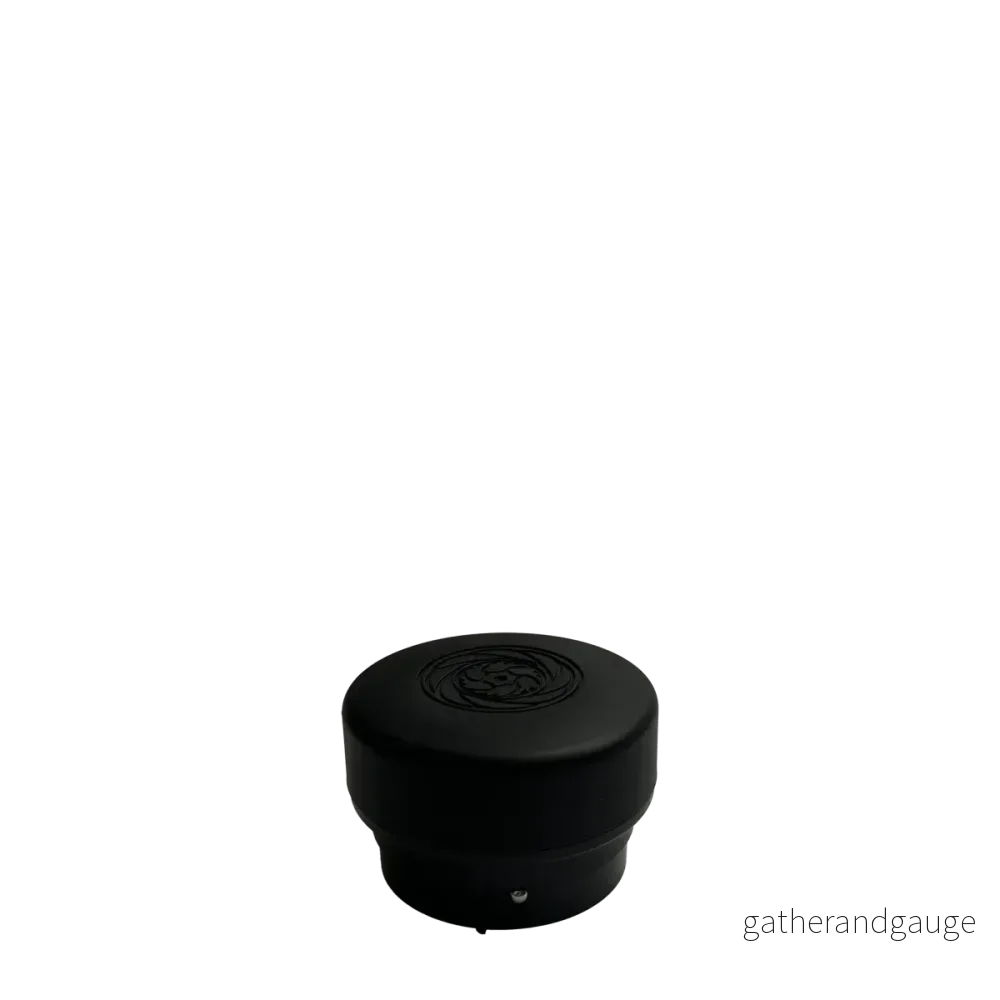 Black Short Single Dose Hopper – Flat Burr Black Short Single Dose Hopper – Flat Burr