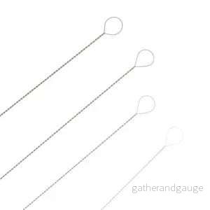 Pärlnålar Basic Elements - Flexible Twisted Wire Mix, 4-pack - Bild 3