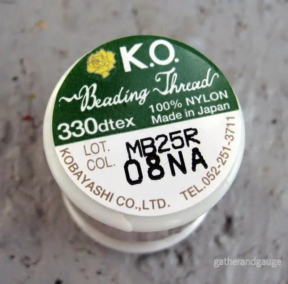 K.O Pärltråd – Natural, 1 Rulle K.O Pärltråd – Natural, 1 Rulle