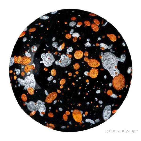 Cabochon par Puca® - Jet Tweedy 25 mm, 1 styck