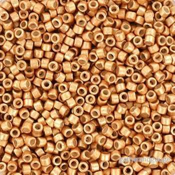 Miyuki Delica – Galvanized Semi Frosted Champagne 11/0, 5 gram
