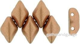 Matubo Mini Gemduo – Matte Metallic Copper 6x4mm, 5 gram Matubo Mini Gemduo – Matte Metallic Copper 6x4mm, 5 gram