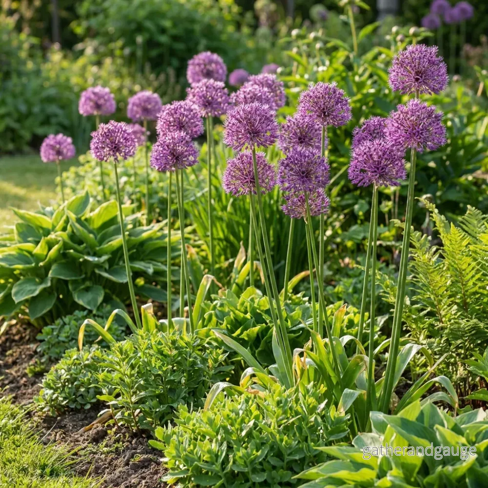 Ail d'ornement Purple Rain - Bild 2
