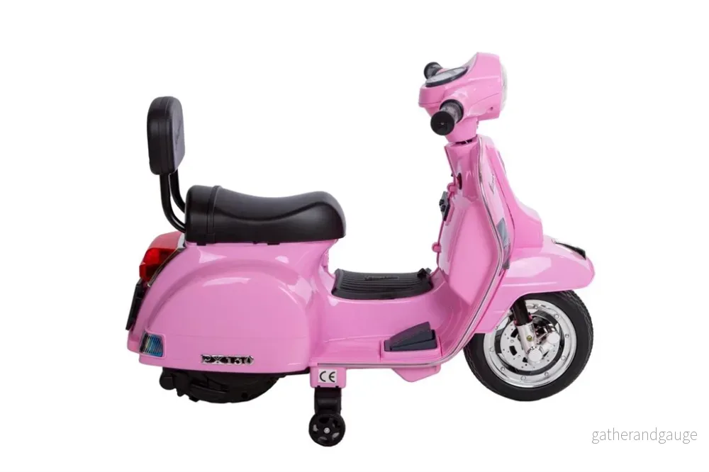 Elbil barn Vespa PX150 Rosa - Bild 2