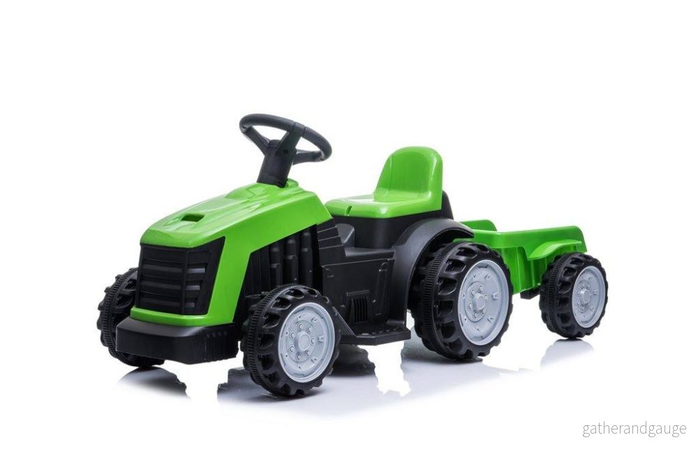 Eltraktor barn Azeno 6V Grön