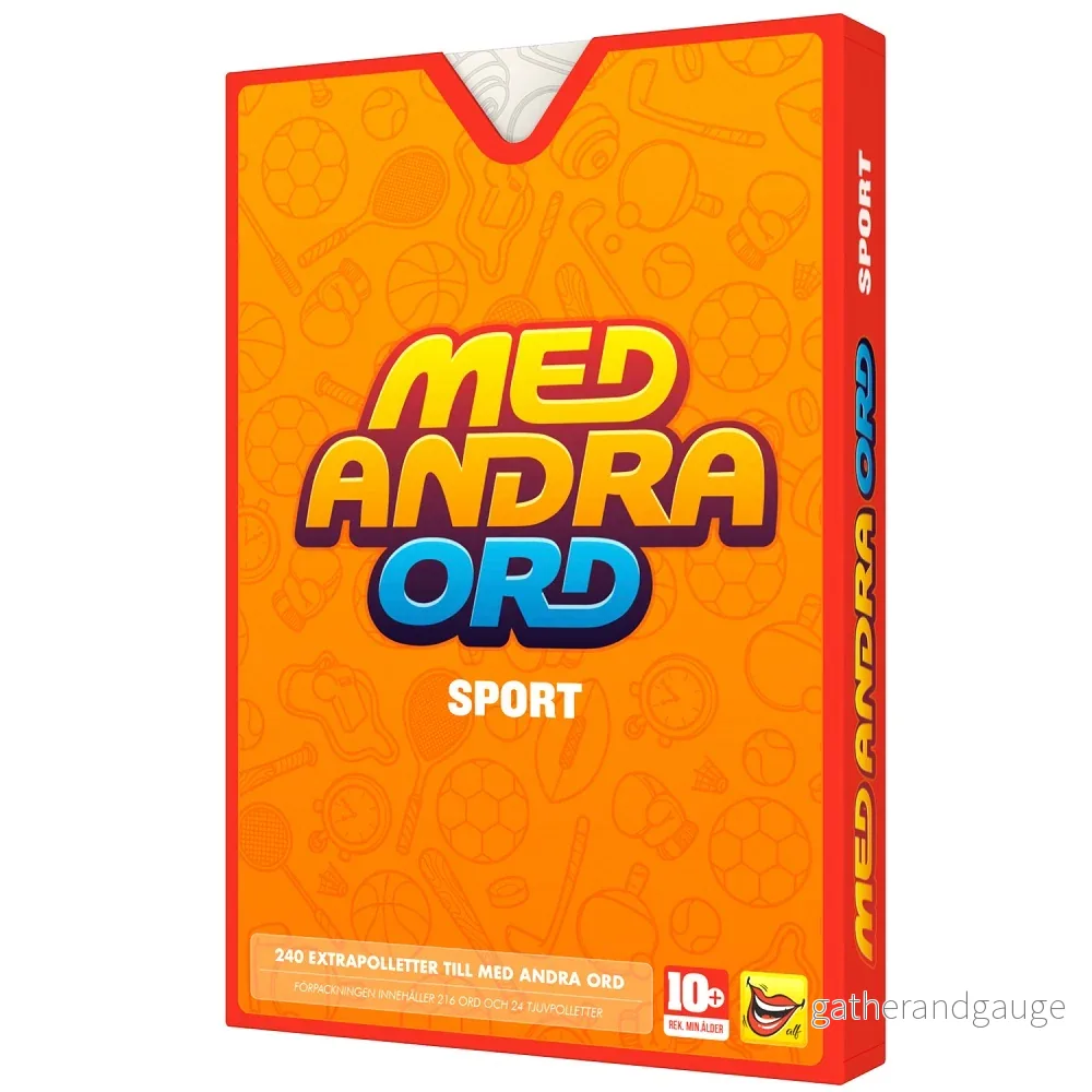 Med Andra Ord Sport Sällskapsspel