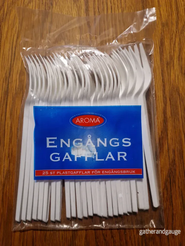 Engångs gafflar 25st